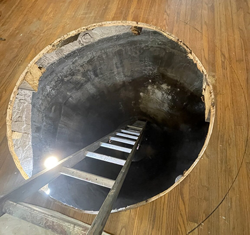 circular cistern